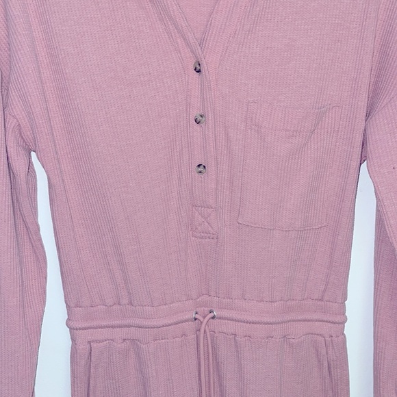 FASHION NOVA | Women’s Destination Relaxation Thermal Jumpsuit in Mauve Size S - Picture 4 of 8